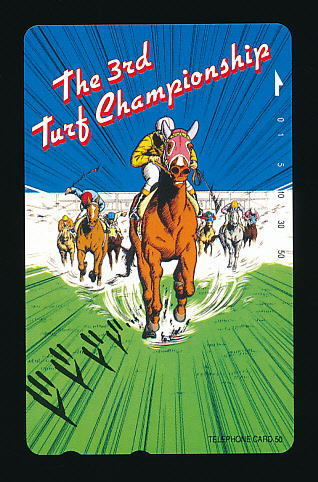 ●917●中京競馬★第3回ターフチャンピオンシップ【テレカ50度】●拍卖