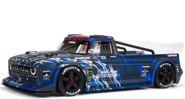 Horizon Hobby アルマ 1/7 INFRACTION 6S BLX V2 All-Road Truck RTR, Silver【ブルー】ARRMA - ARA7615V2T1拍卖