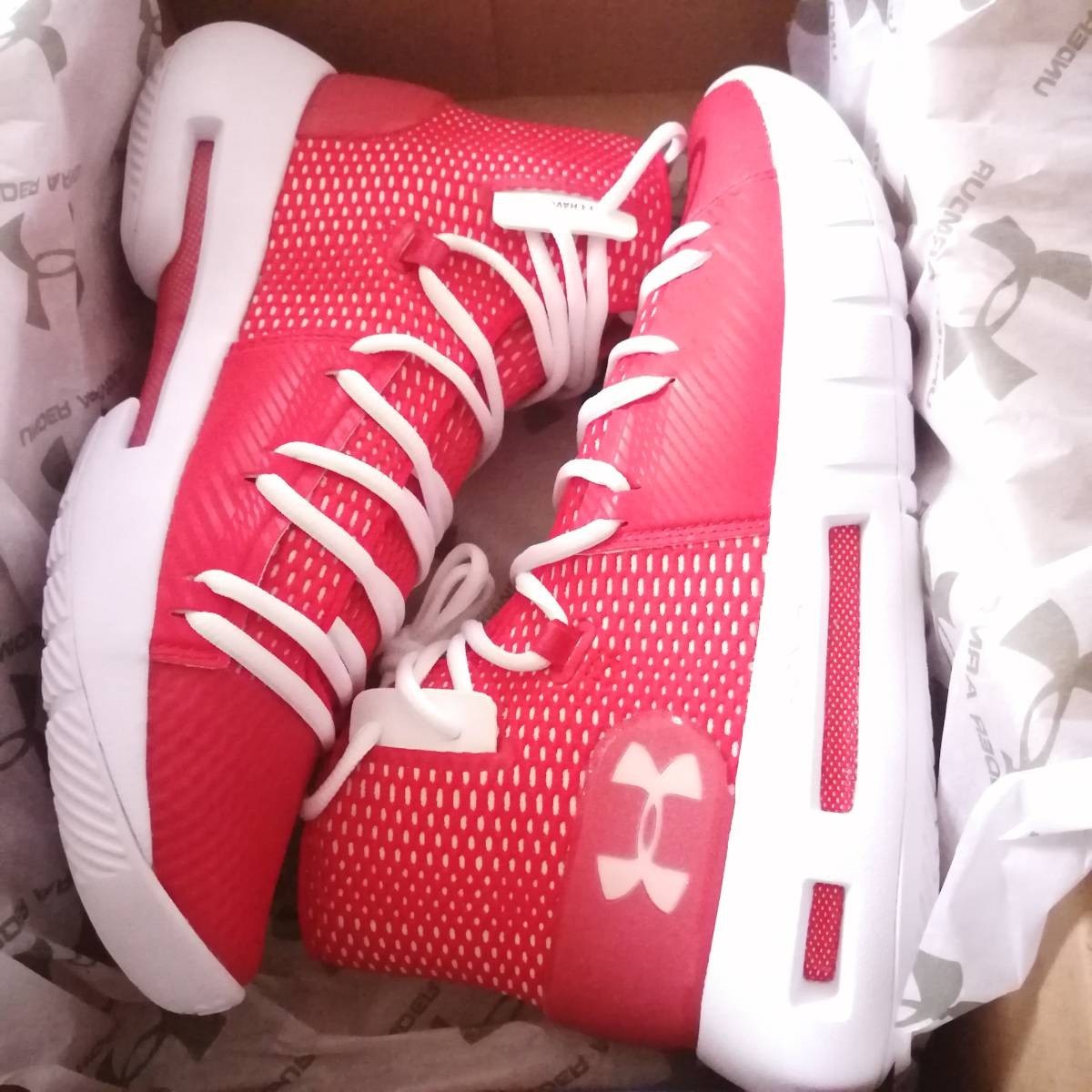 アンダーアーマー バスケットボールシューズ 3020617 UNDER ARMOUR UA HOVR Havoc 26.5 3020617-600 ホバー ハヴォック 0618拍卖