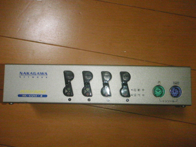 N010-01 NAKAGAWA製 NK-KVM-4 CPU切替器 拍卖