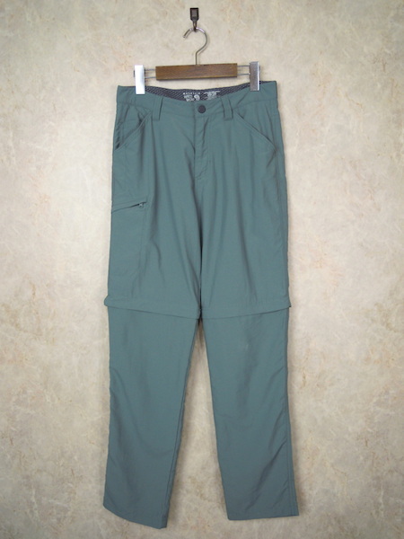 マウンテンハードウェア メサコンバーチブルIIパンツ●メンズ28サイズ/トレッキング/ストレッチ/軽量薄手/セージグリーン/緑/登山/oe7071拍卖