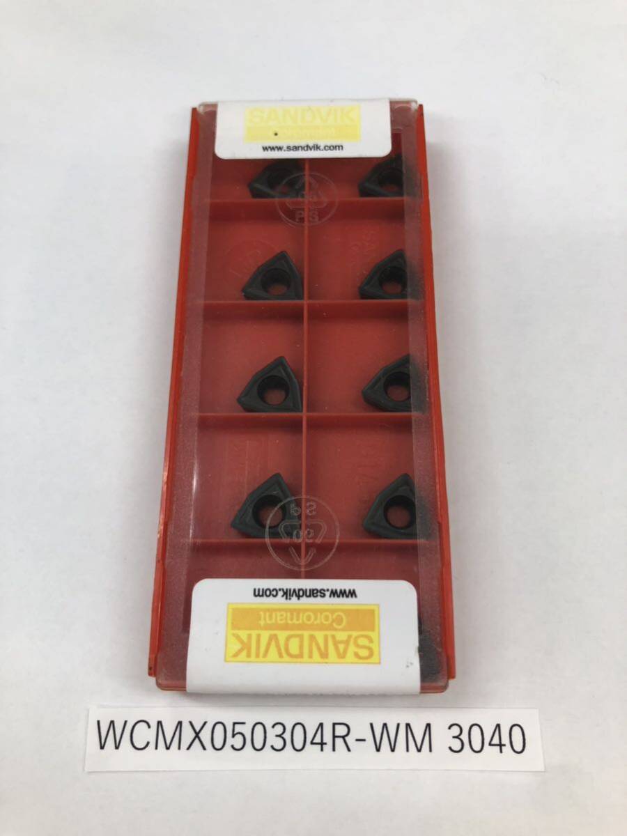 サンドビック SANDVIK WCMX050304R-WM 3040 チップ 10個入1箱拍卖