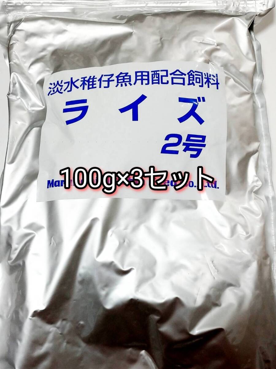 ライズ2号 100g 3セット日清丸紅飼料 メダカ 熱帯魚 金魚 グッピー アクアリウム らんちゅう ベタ拍卖