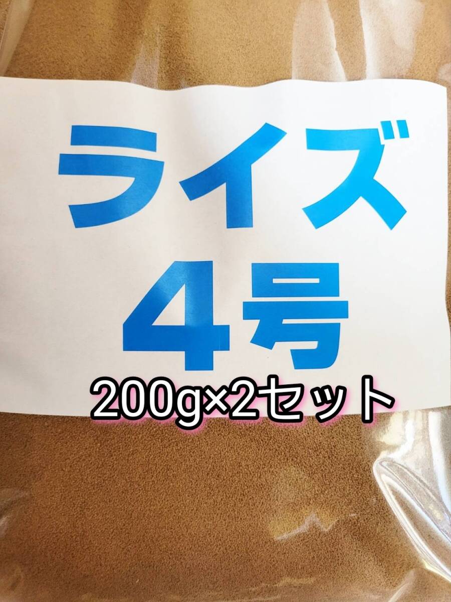 ライズ4号 200g 2セット 日清丸紅飼料 メダカ 熱帯魚 金魚 アクアリウム グッピー ベタ 錦鯉 らんちゅう モーリー プラッティ グラミー拍卖