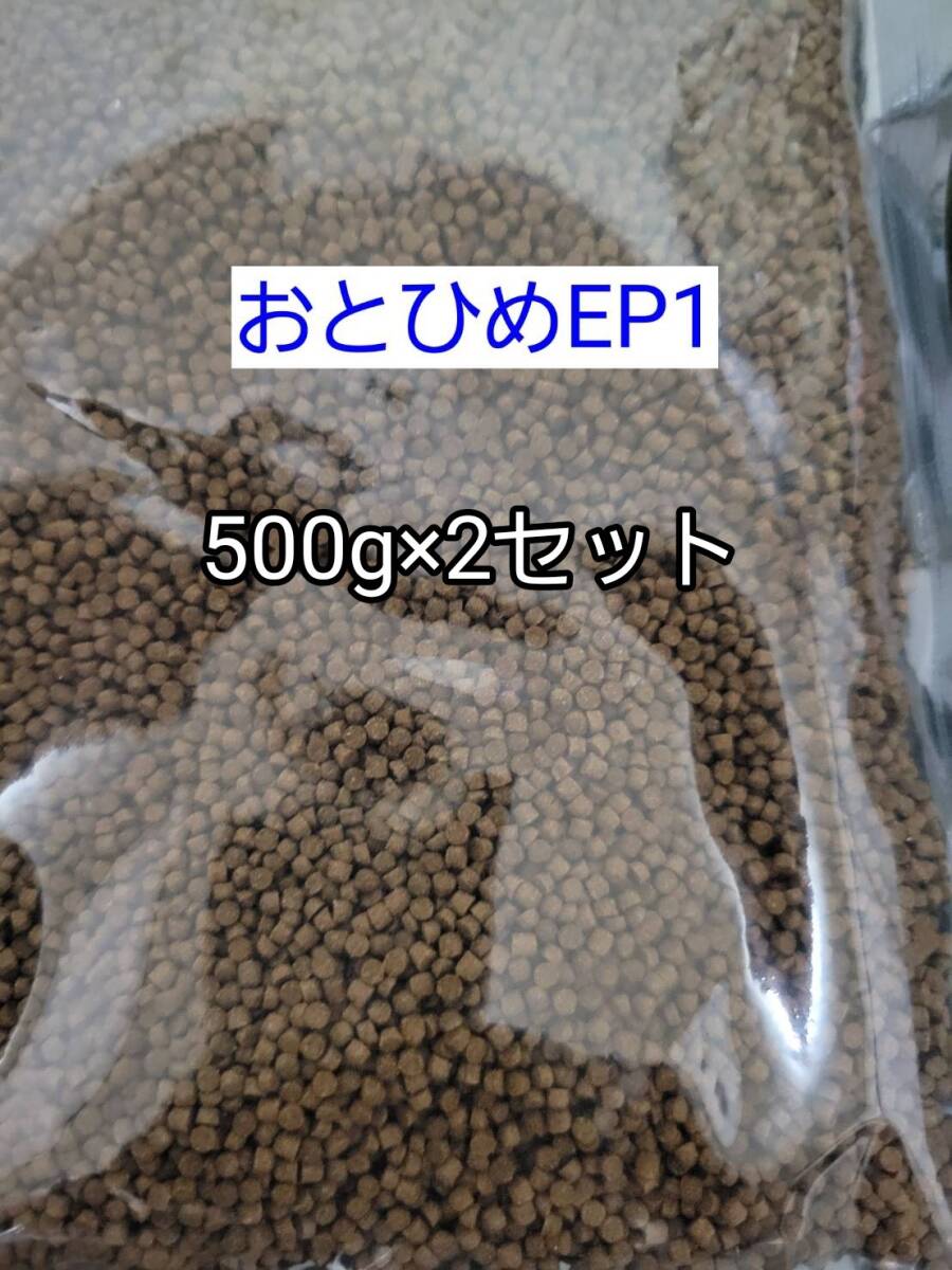 日清丸紅 沈下性 おとひめEP1 500g 2セット約1mm アクアリウム 金魚 熱帯魚 らんちう ザリガニ コリドラス どじょう ローチ グラミー拍卖