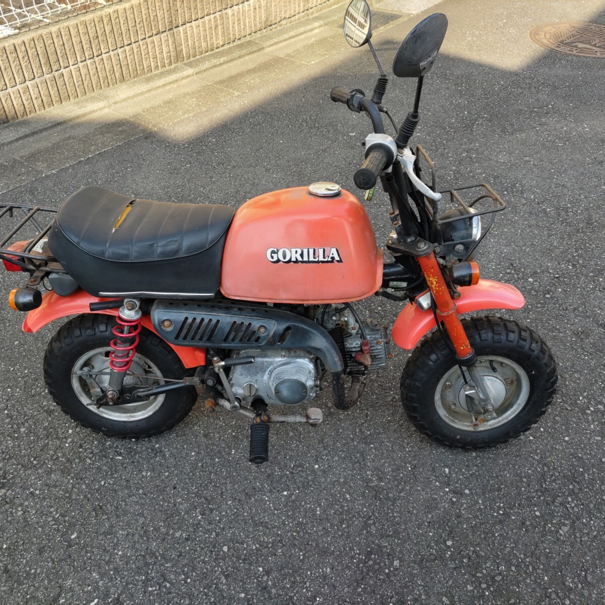 横浜発 ゴリラ 6V Z50J エンジン始動確認済み 当時物 ホンダ HONDA 拍卖