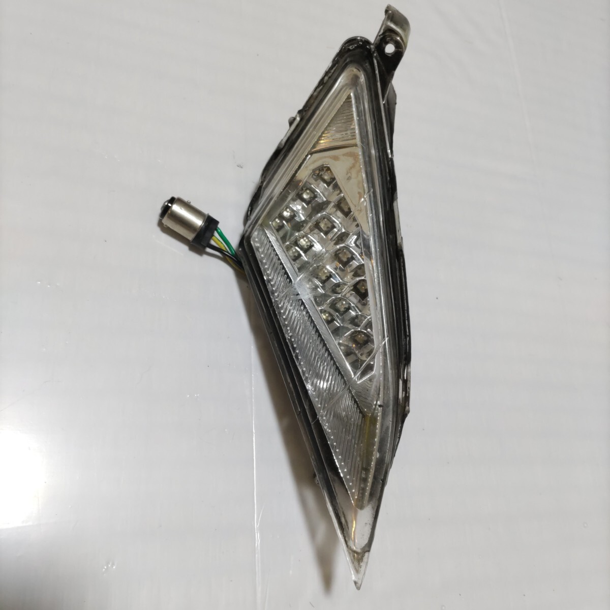 横浜発 マジェスティ250 社外 LEDウインカー 左側 ヤマハ SG03J ジャンク 拍卖