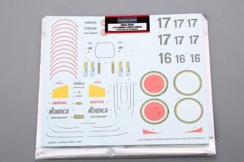 1/12 ヤマハ YZR500 チーム ラッキーストライク デカール ケニー・ロバーツ (OW98) Hobby Design HD04-0086拍卖