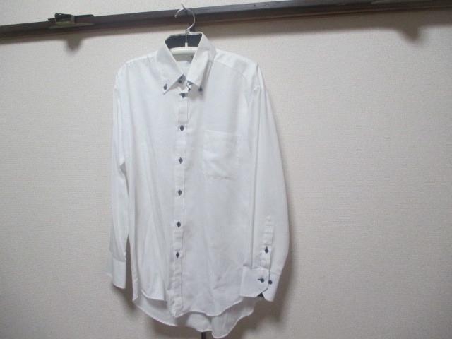 M■Artisanry★長袖シャツ★白★used 送185 s拍卖