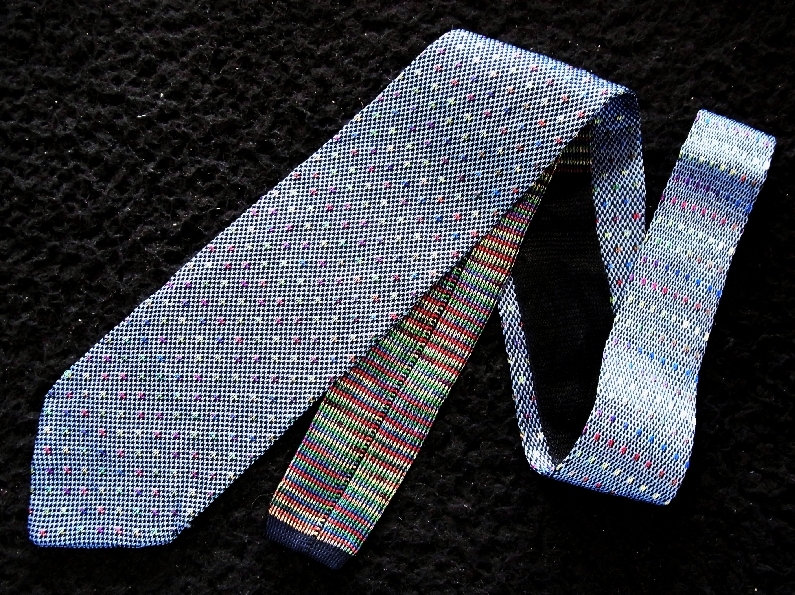 0^o^0ocl♪NIT0483美品GREEN FEEL【本格ニットタイ】ネクタイ拍卖