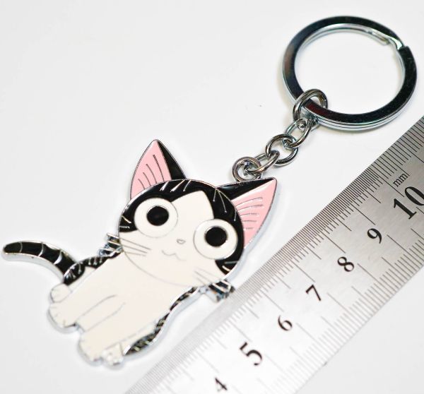 キーホルダー チーズスイートホーム ストラップ チャーム猫 グッズ キーリング おもちゃ拍卖
