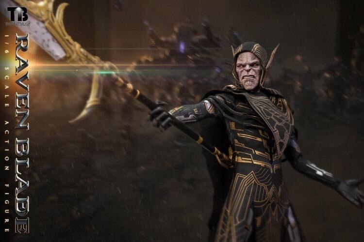 TOYS BATTALION 1/6 Raven Blade アクションフィギュア TB005拍卖