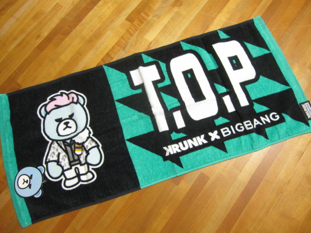 *最終値下*送料無料*即決*新品*KRUNK×BIGBANG*T.O.P*フェイスタオル②*拍卖