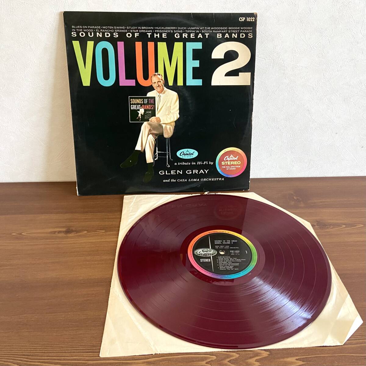Sounds Of The Great Bands VOLUME 2 《赤盤レコード》/ Glen Gray グレン・グレイ拍卖