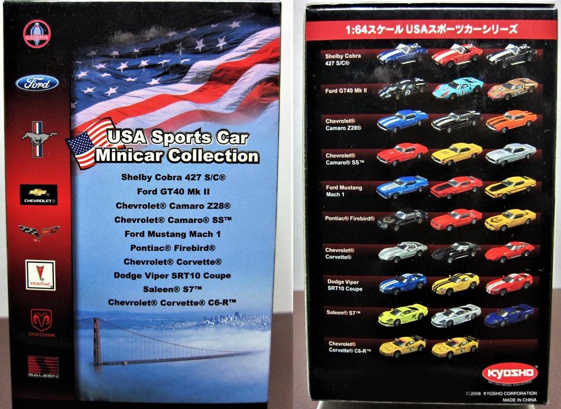 京商☆USAスポーツカーコレクション☆Dodge Viper SRT10 Coupe Yellow☆KYOSHO2008☆保拍卖