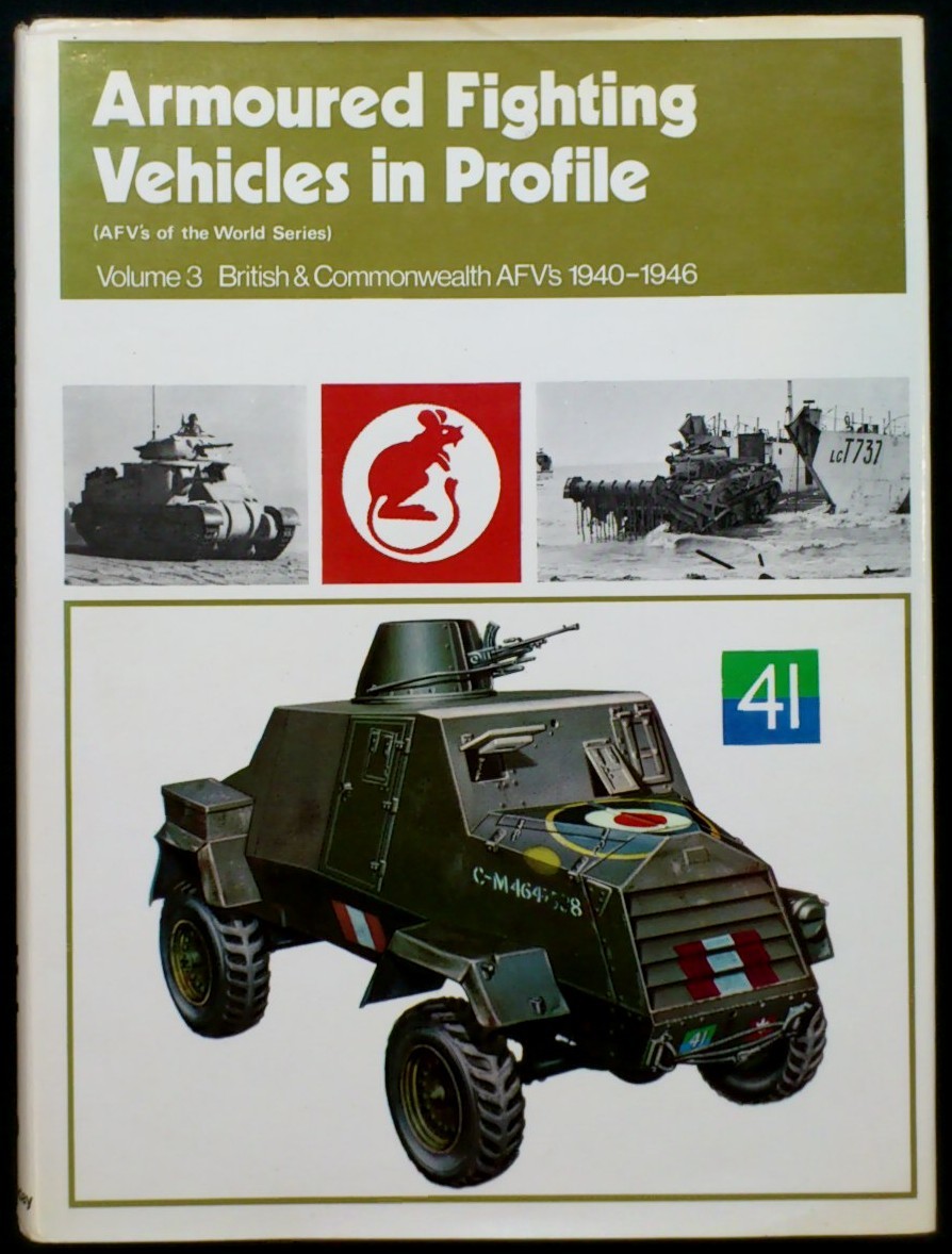 洋書『Armoured Fighting Vehicles in Profile』戦車 装甲車拍卖