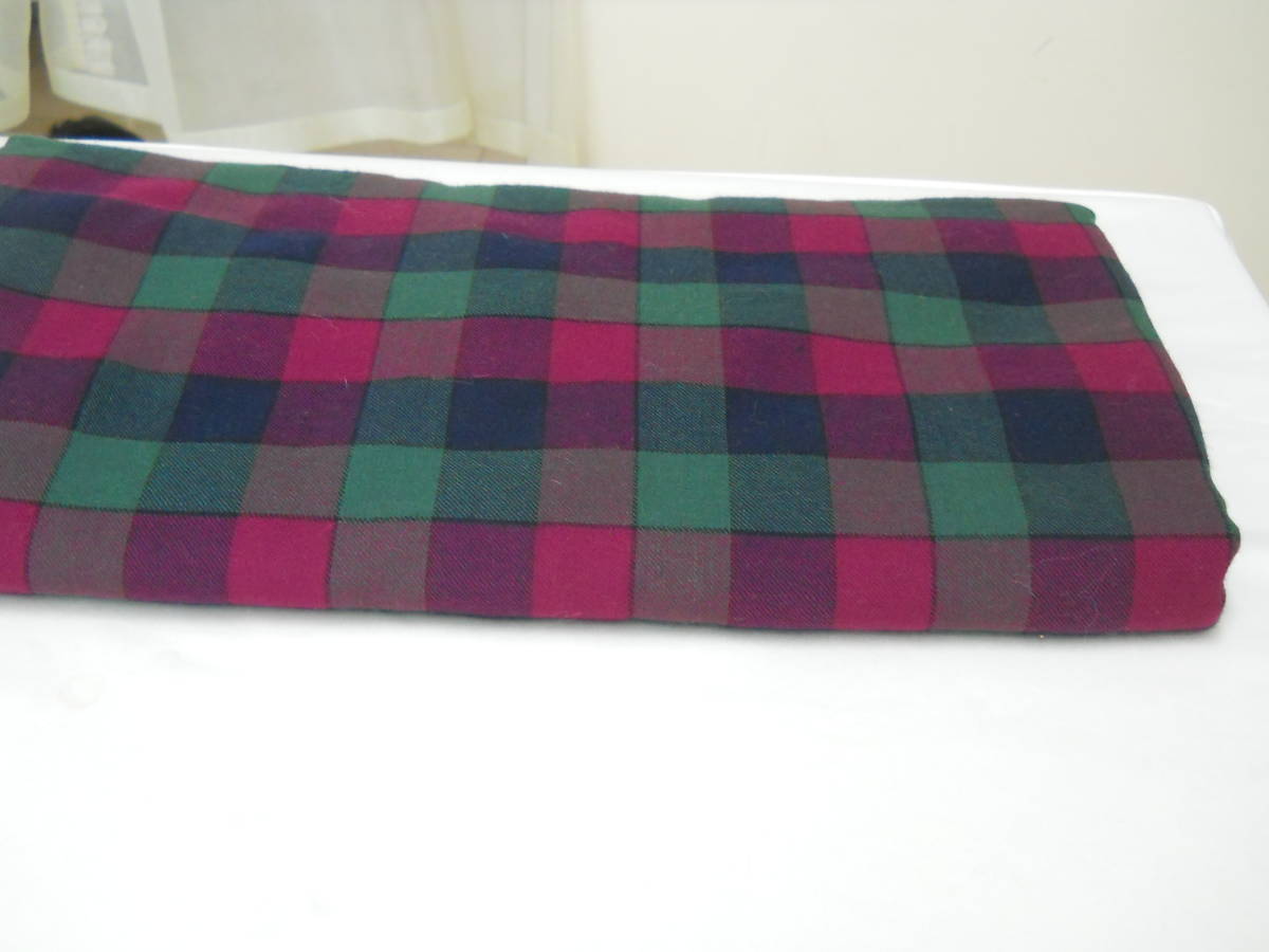 love125♪ チエック織ウール イタリア製拍卖