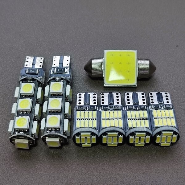 超爆光!MA27/37S ソリオ ハイブリッド ルームランプ スモール バックランプ ナンバー灯 T10 LED 7個セット ホワイト スズキ /13/26/t31拍卖