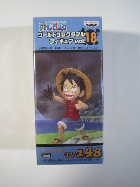 未開封 ワンピース ワールド コレクタブル フィギュア vol 18 モンキー D ルフィ カブトムシ TV148拍卖