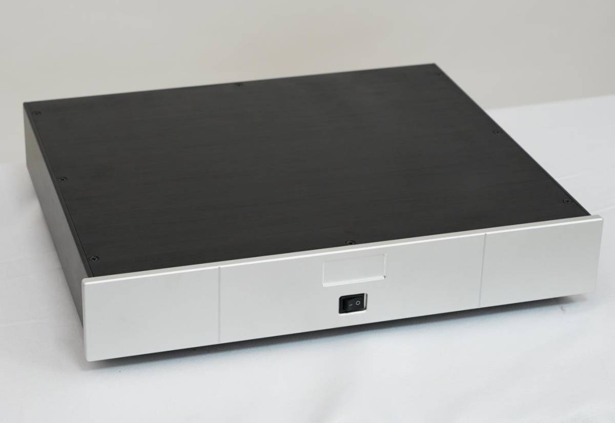 総アルミ製シャーシケース 437D 真空管アンプ パワーアンプ デジタルアンプ ヘッドホンアンプ D/Aコンバーター USB DAC DIY自作に拍卖