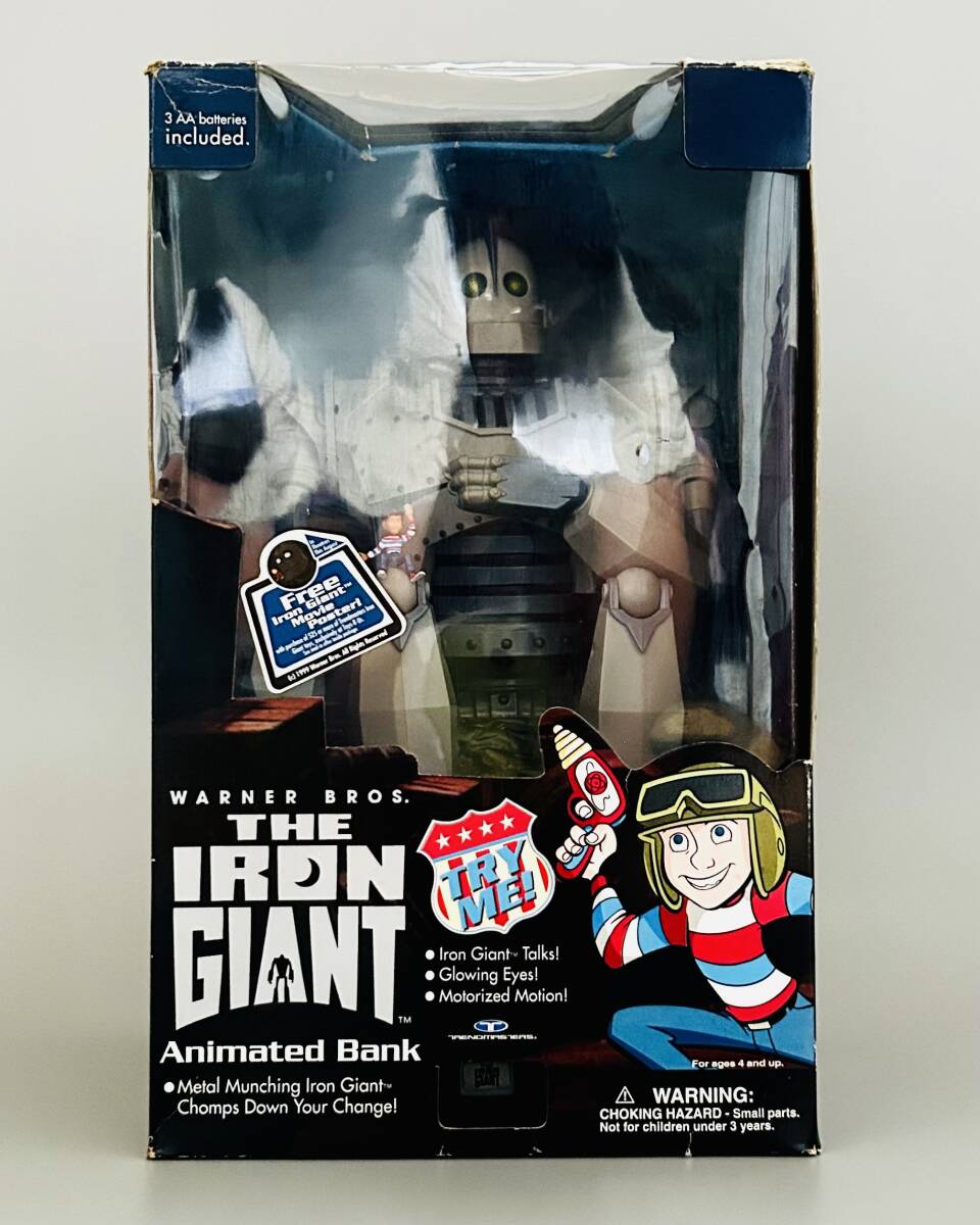 Trendmasters「THE IRON GIANT(アイアン ジャイアント)」Animated Bank(電動貯金箱)拍卖