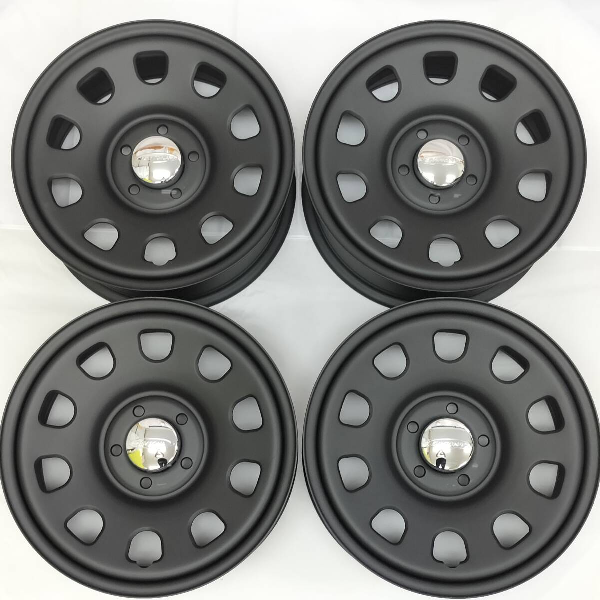 デイトナ G2 マットブラック 16-7.0J 5H114.3 +33 ホイール4本セット デリカD:5 アウトレット 特価品 01-2482S拍卖