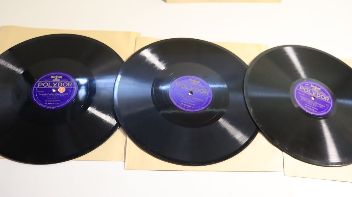 SB03/SP盤/3枚組/ヴィルヘルム・ケンプ(ピアノ)/ベートーヴェン:ピアノ・ソナタ第23番「熱情」/40527拍卖