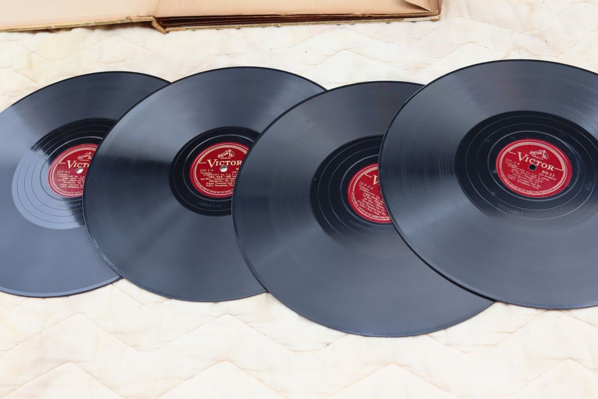 SB05/SP盤/4枚組/トスカニーニ指揮/NBC響/ベートーヴェン:交響曲第5番「運命」/ND-8/11拍卖