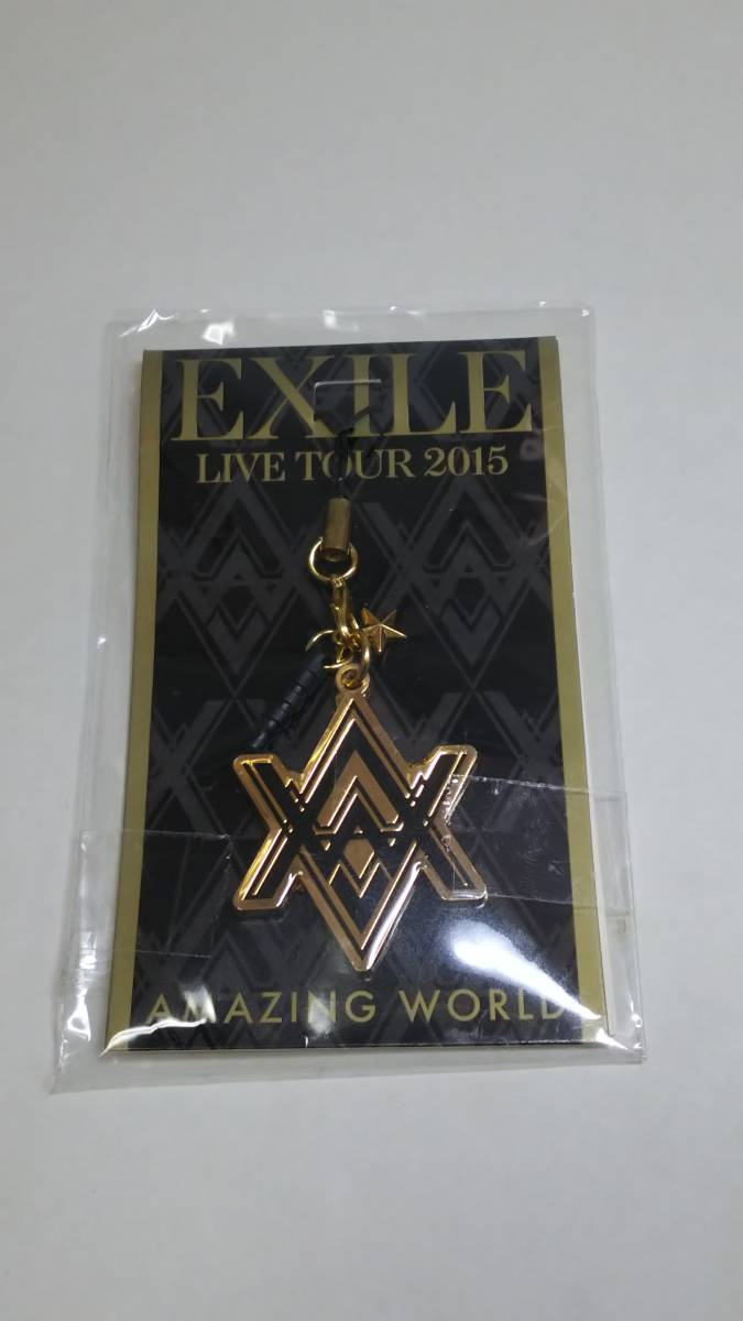 EXILE LIVE TOUR 2015 AMAZING WORLD ストラップ&イヤホンジャック 新品拍卖