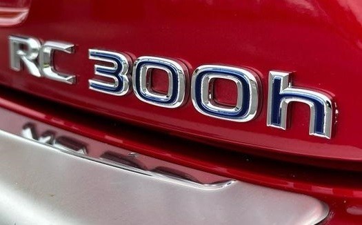 AVC10 201409-202210 RC RC300h EMBLEM エンブレム レクサス LEXUS 純正 部品 パーツ parts 北米 仕様 海外 トヨタ 純正 部品 リア TOYOTA拍卖