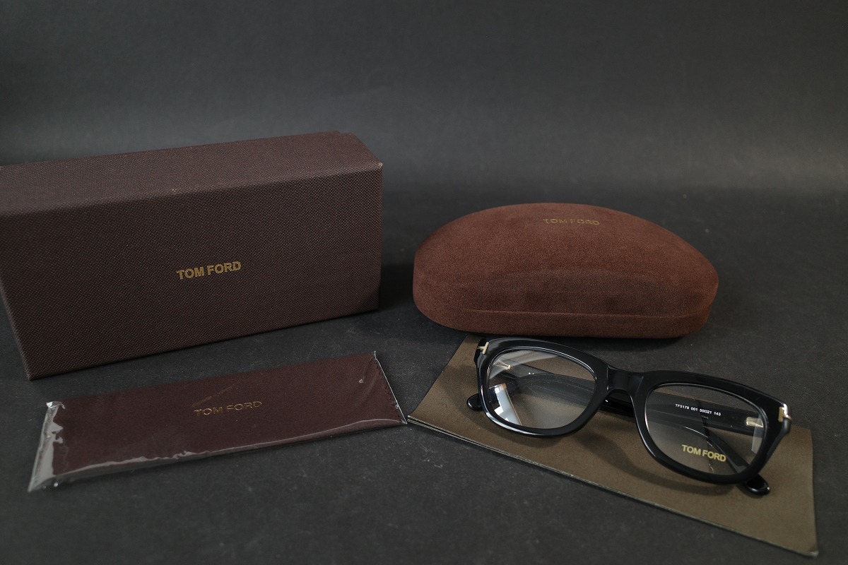 新品 トムフォード TF5178 001 メガネ サングラス 眼鏡 アイウェア TOMFORD拍卖