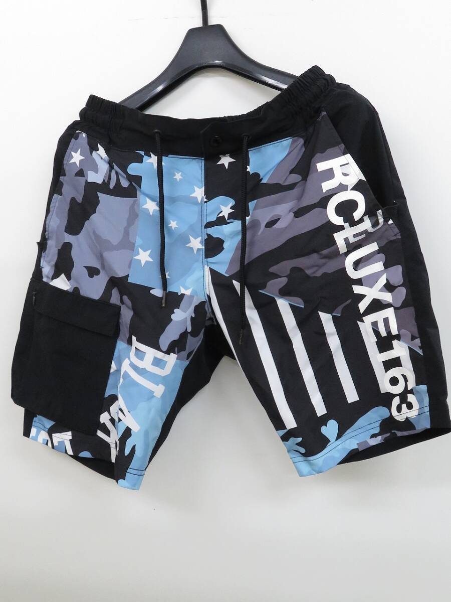 AKMxBrown bunnyブラウンバニー LUXE163 BSL029 PE01 HYBRID ONE SIDE CARGO SHORTハイブリッドワンサイドカーゴショーツ Sサイズ拍卖