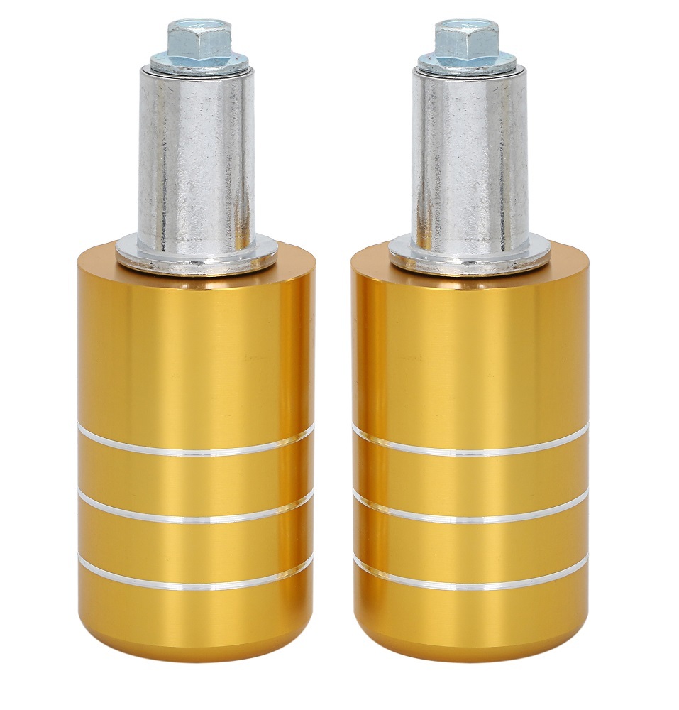 バイク エンジン ガード フレーム スライダー 72mm 左右 2個 セット 汎用品 ゴールド 金 KRB061拍卖