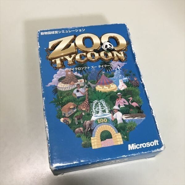 Z11129 ◆Microsoft ZOO TYCOON ズー タイクーン Windows PCゲームソフト拍卖