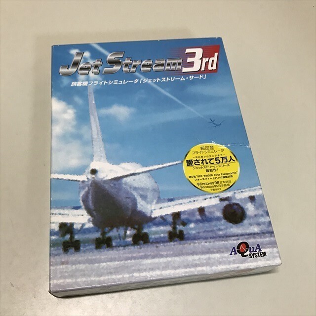 Z13202 ◆フライトシュミレータ ジェットストリーム サード Windows PCゲームソフト拍卖