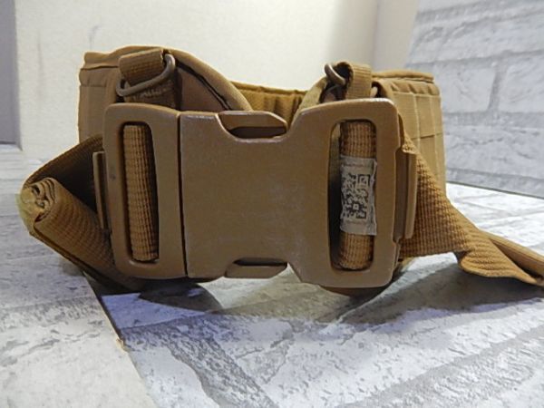 S70 希少!サイズM ◆サブベルト コヨーテ MOLLE ベルト パッド入り◆米軍◆サバゲー!拍卖