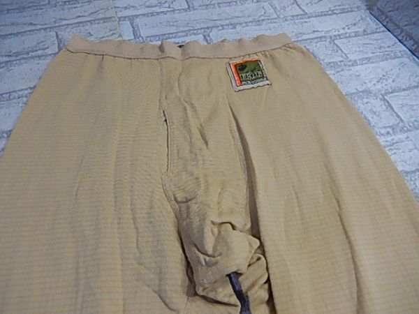 R31 サイズS ◆FROG PECKHAMフリースアンダーパンツ サンド◆米軍◆アウトドア!キャンプ!バイク!拍卖