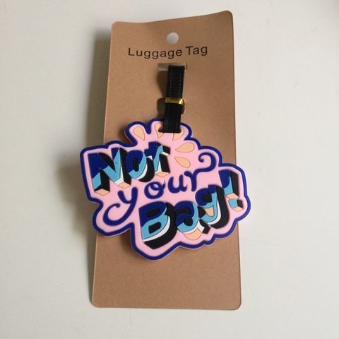 キャリーネームタグ ラゲージタグ 荷物タグ スーツケース タグ 名札 部活 バッグ 旅行用品 ネームプレート拍卖