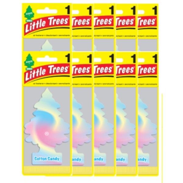 Little Trees リトルツリー エアフレッシュナー Cotton Candy コットンキャンディー USDM 10枚セット拍卖