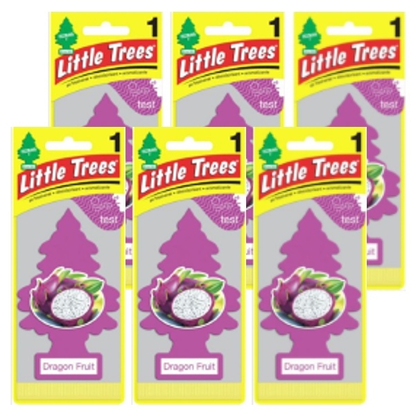 リトルツリーエアフレッシュナー Dragon Fruit ドラゴンフルーツ 6枚セット拍卖