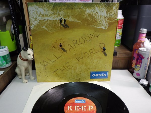 mQ3|【'12inch, 45rpm / Creation Records 1998 UK orig MAT: TA-01/TB-01】Oasis - All Around The World|オアシス拍卖