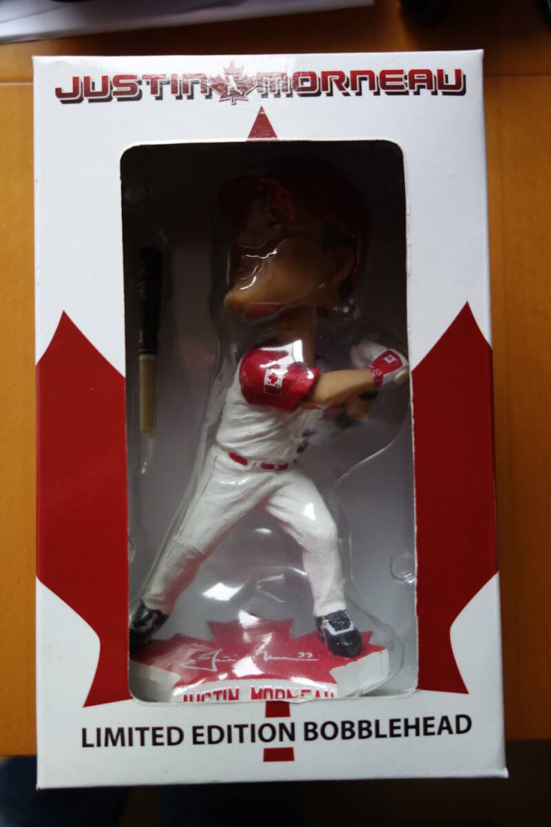 *即決* MLB WBC カナダ代表 #33 ジャスティン・モーノー ボブルヘッド 未使用品拍卖