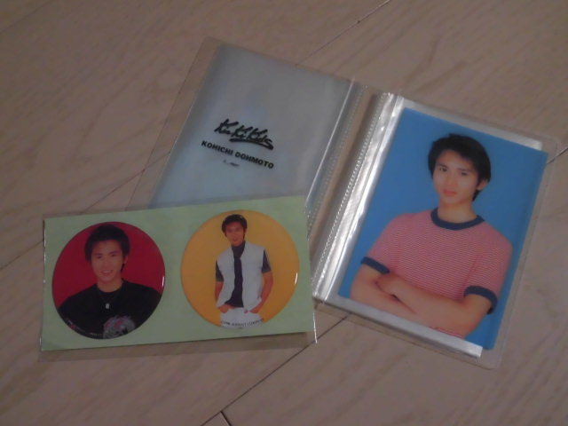 KinKi Kids★堂本光一★初期もの★フォトホルダー/ぷっくりシール 2点セット★フォトフォルダー/フォトファイル★グッズ★貴重★レア拍卖