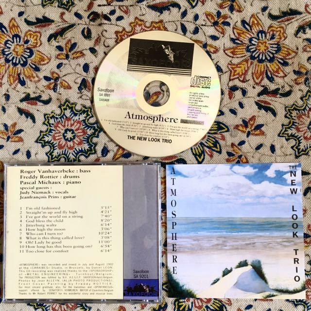 ピアノ・トリオ/レア作品/PIANO TRIO/レア盤/Pascal Michaux/Roger Vanhaverbeke/Freddy Rottier/Judy Niemack/Jeanfrancois Prins/1992年拍卖