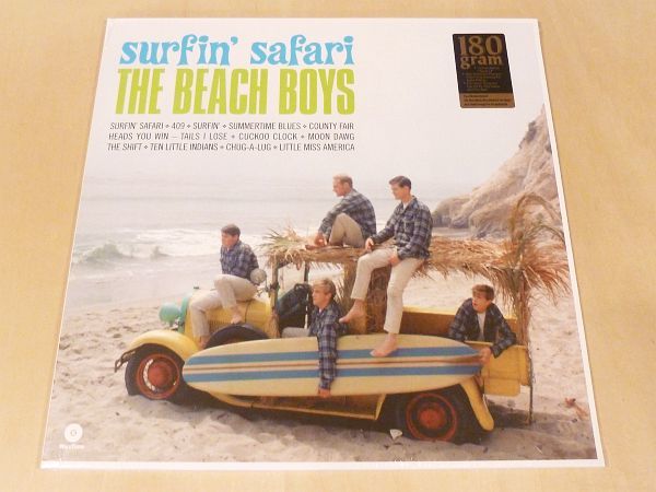 未開封 ビーチ・ボーイズ Surfin' Safari 限定リマスター180g重量盤LPボーナス1曲追加 The Beach Boys Ten Little Indians拍卖