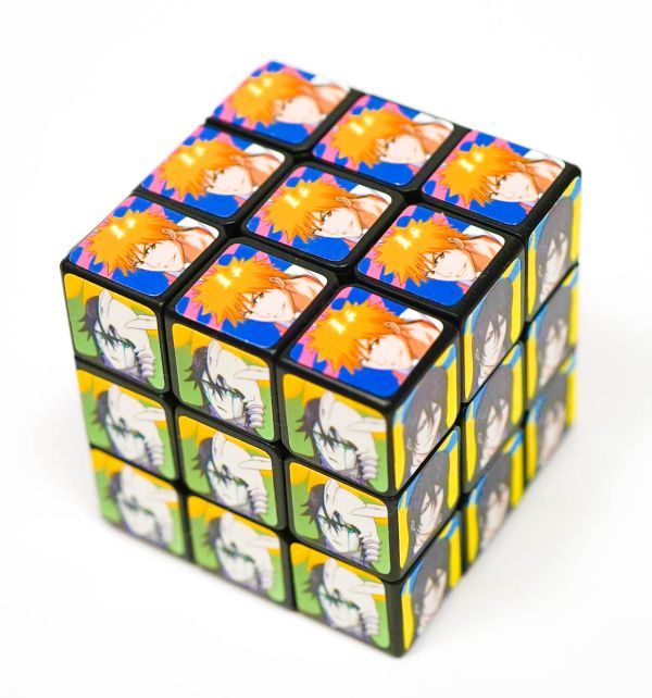 立体キューブ 立体パズル 6面体パズル bleach ブリーチ 黒崎一護 3x3x3拍卖