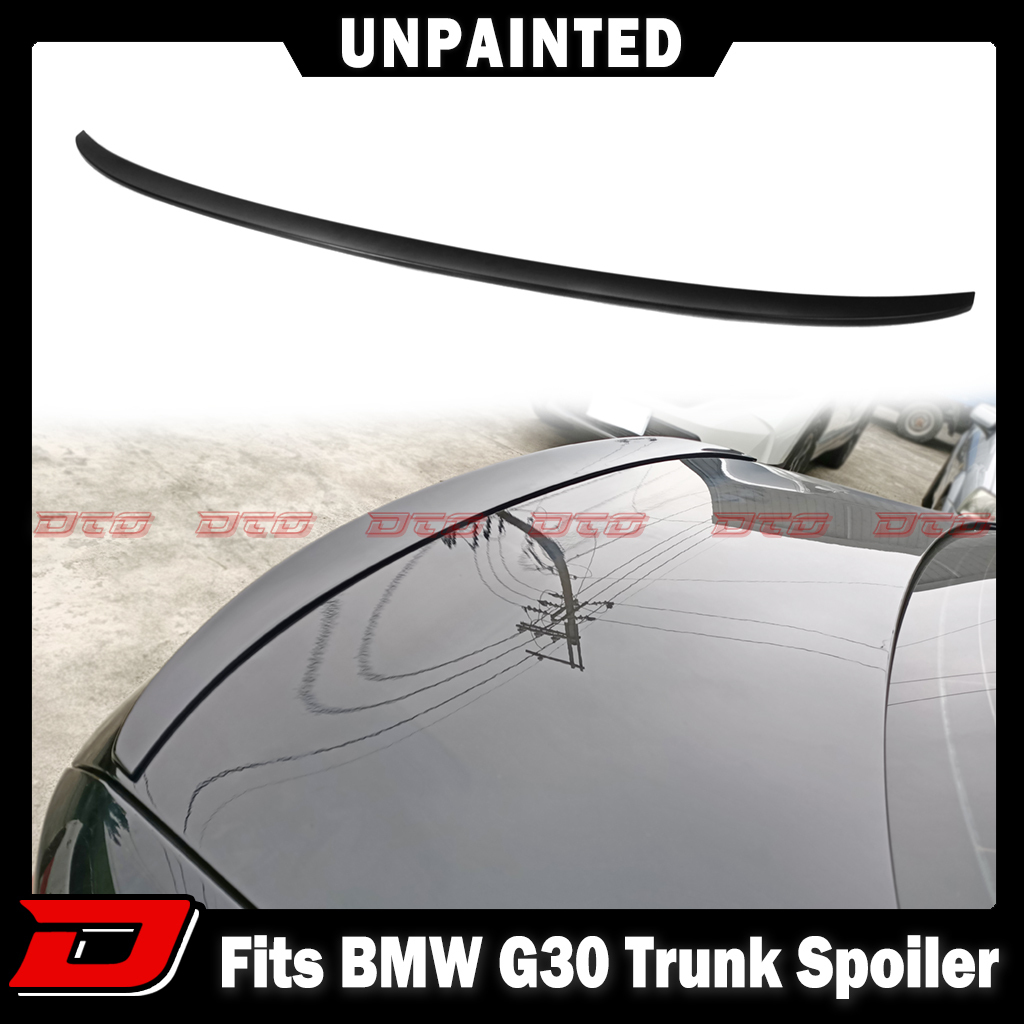 【即納品】M5 Type BMW 5シリーズ G30 セダン ABS エアロ トランクスポイラー リヤスポイラー 未塗装品 素地 2017-2022拍卖