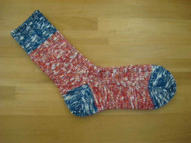 新品Mauna Kea(マウナケア)ソックス スラブ&リップル MENS 11477 Red拍卖