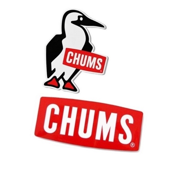 CHUMS ステッカー CH62-1072 CH62-1622 新品 防水素材 < 2枚セット >拍卖