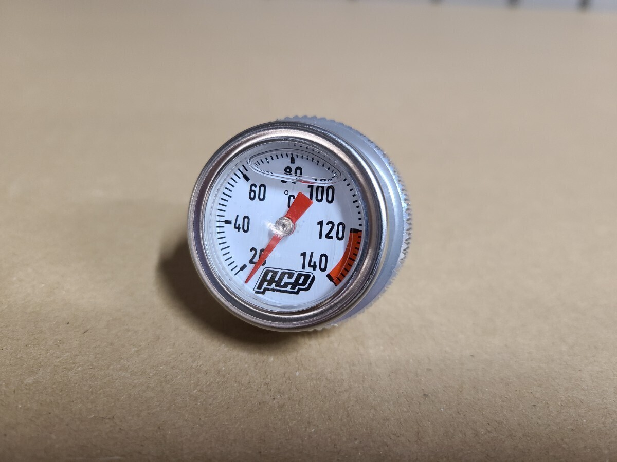 アナログ油温計 ACP製 ZRX バリオス ゼファー フィラーキャップ Z400GP Z400FX GPZ400F Z250FT 拍卖